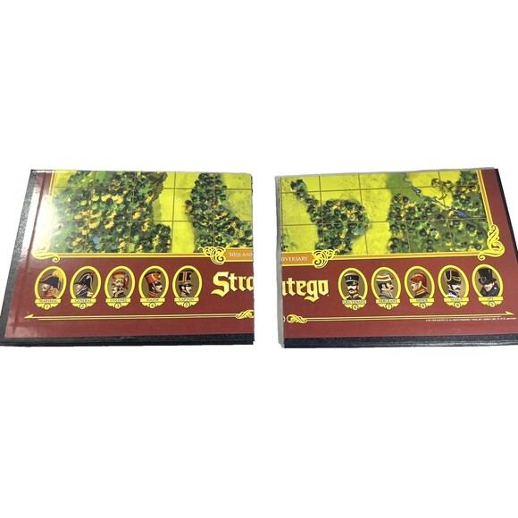 Stratego 50th Anniversary Edition 2011 Special Gold Tin Box Board Game Complete - Picture 6 of 10